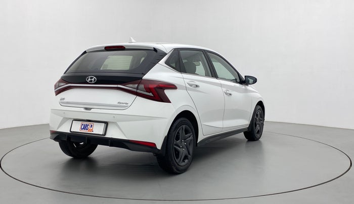 2020 Hyundai NEW I20 SPORTZ 1.2 MT, Petrol, Manual, 26,055 km, Right Back Diagonal