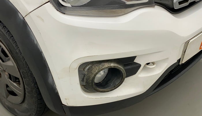 2017 Renault Kwid RXT 1.0 (O), Petrol, Manual, 54,827 km, Front bumper - Minor scratches
