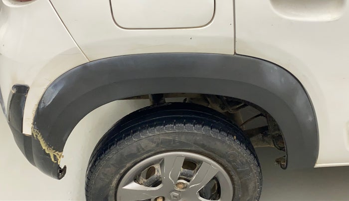 2017 Renault Kwid RXT 1.0 (O), Petrol, Manual, 54,827 km, Right quarter panel - Cladding has minor damage