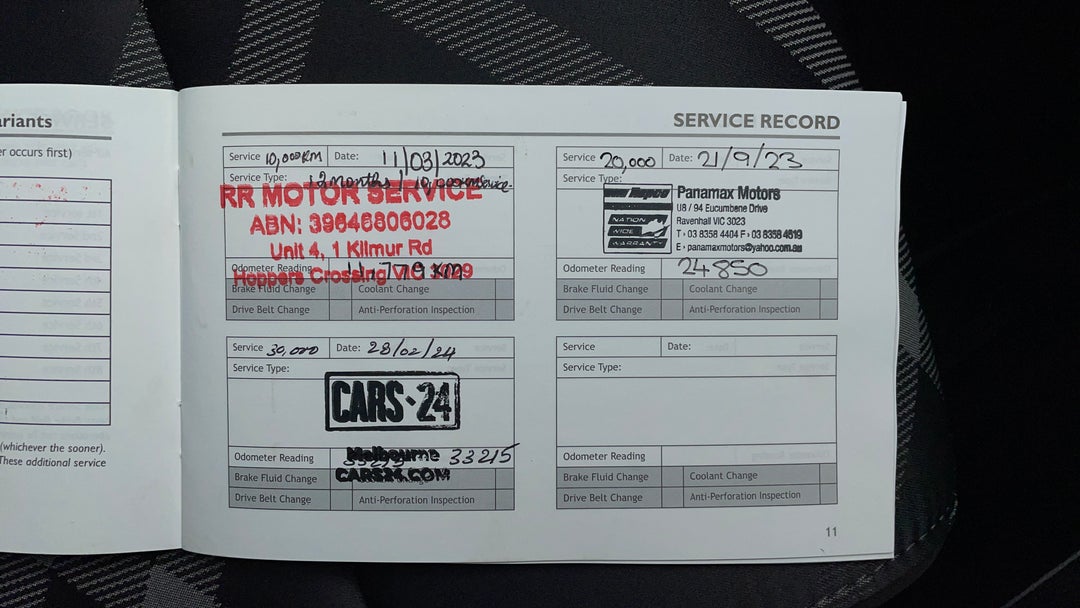 2022 MG 3 Core, Automatic, 33216 km, Service History