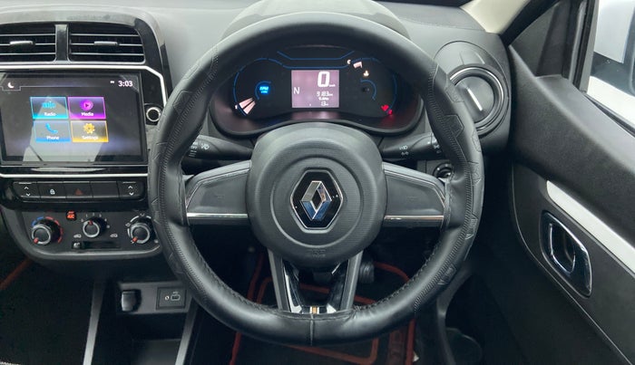 2022 Renault Kwid CLIMBER AMT 1.0, Petrol, Automatic, 9,526 km, Steering Wheel Close Up