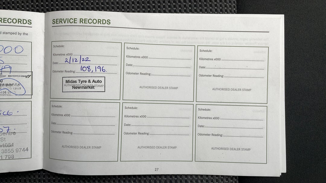 2013 Jeep Patriot Sport (4x2), Manual, 110457 km, Service History