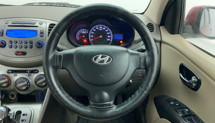2011 Hyundai i10 SPORTZ 1.2 AT KAPPA2, Petrol, Automatic, 79,359 km, Steering Wheel Close-up