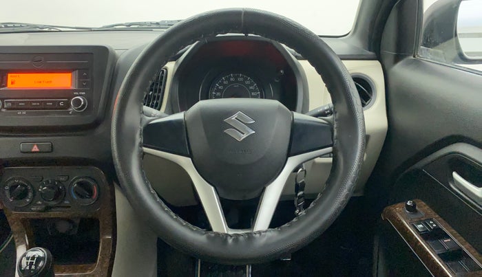 2019 Maruti New Wagon-R VXI (O) 1.0, Petrol, Manual, 5,415 km, Steering Wheel Close Up