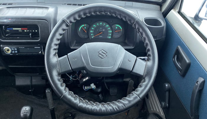 2017 Maruti OMNI E 8 STR, Petrol, Manual, 16,243 km, Steering Wheel Close Up