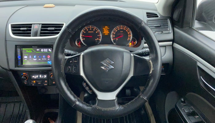 2017 Maruti Swift ZXI D, Petrol, Manual, 68,751 km, Steering Wheel Close Up
