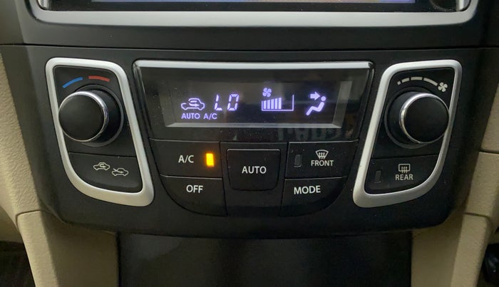 2018 Maruti Ciaz ALPHA 1.5 SHVS PETROL, Petrol, Manual, 75,831 km, Automatic Climate Control