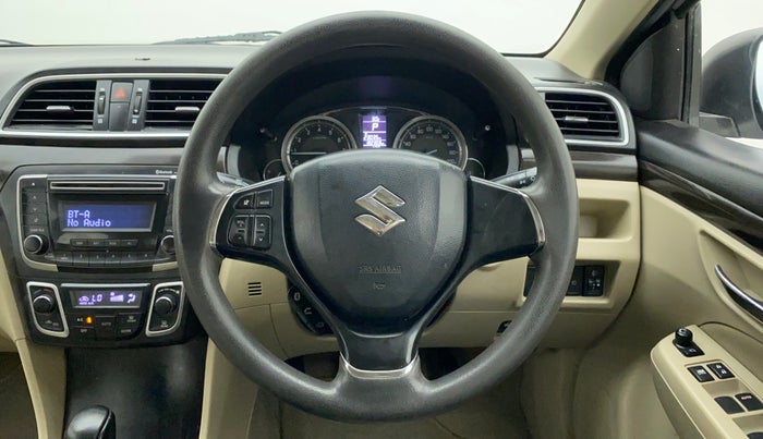2017 Maruti Ciaz ZXI AT, Petrol, Automatic, 1,02,302 km, Steering Wheel Close Up