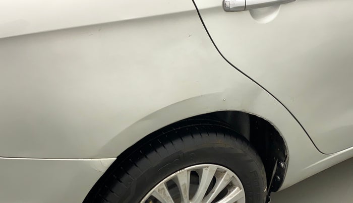 2017 Maruti Ciaz ZXI AT, Petrol, Automatic, 1,02,302 km, Right quarter panel - Slightly dented