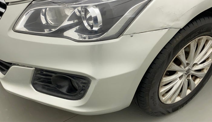 2017 Maruti Ciaz ZXI AT, Petrol, Automatic, 1,02,302 km, Front bumper - Repaired