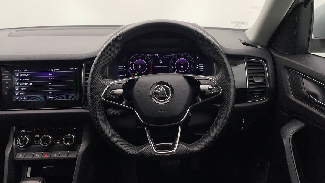 Steering Wheel Close-up