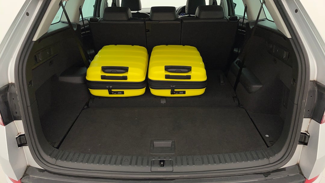 Boot Inside View with Luggage