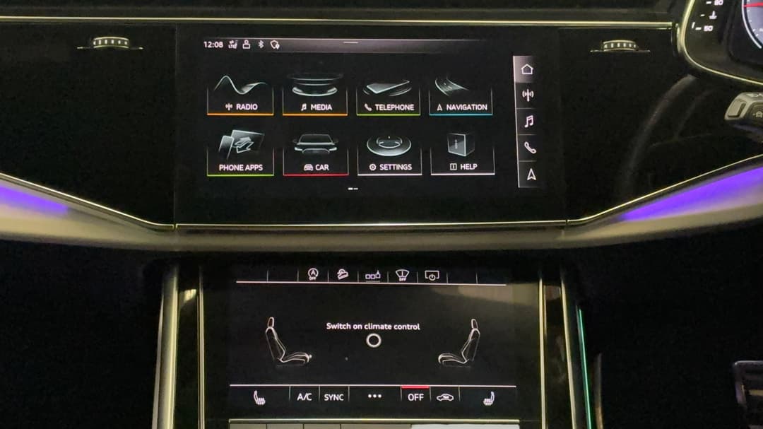 2020 Audi Q7 50 Tdi S Line Quattro Mhev, Automatic, 64189 km, Infotainment System