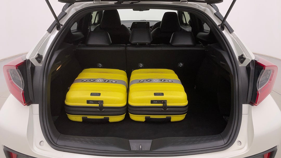 Boot Inside View with Luggage