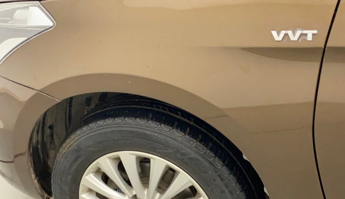 2015 Maruti Ciaz ZXI, Petrol, Manual, 48,211 km, Left fender - Minor scratches