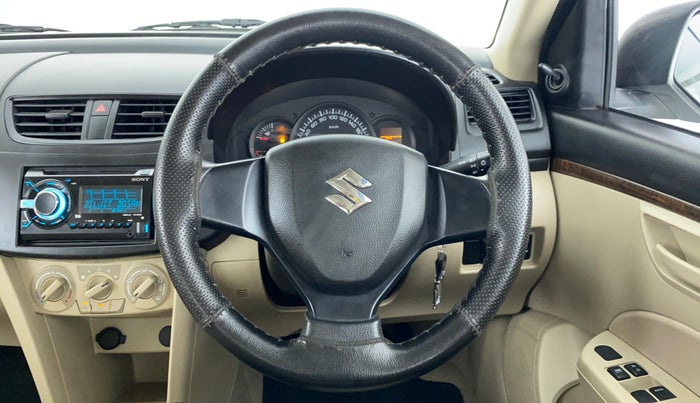 2015 Maruti Swift Dzire LXI OPT, Petrol, Manual, 52,325 km, Steering Wheel Close Up