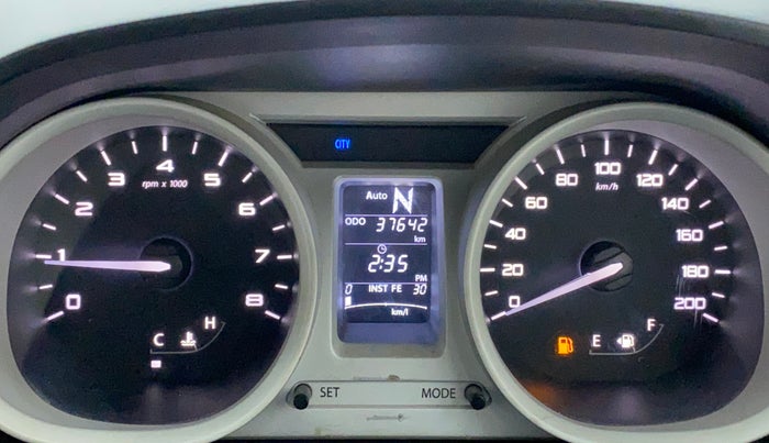 2017 Tata Tiago XZA PETROL, Petrol, Automatic, 37,639 km, Odometer Image