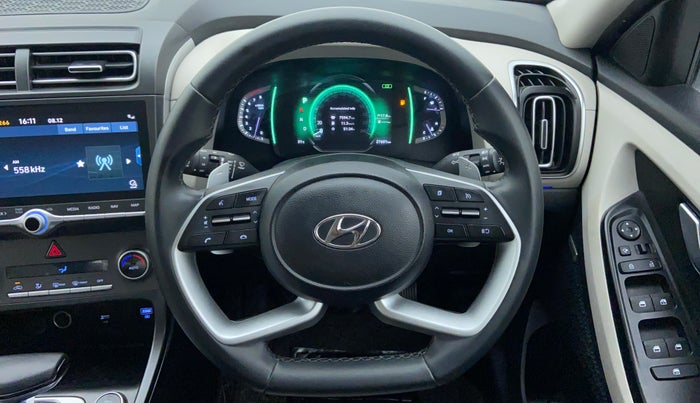 2020 Hyundai Creta 1.5 SX (O) AT, Petrol, Automatic, 27,657 km, Steering Wheel Close Up
