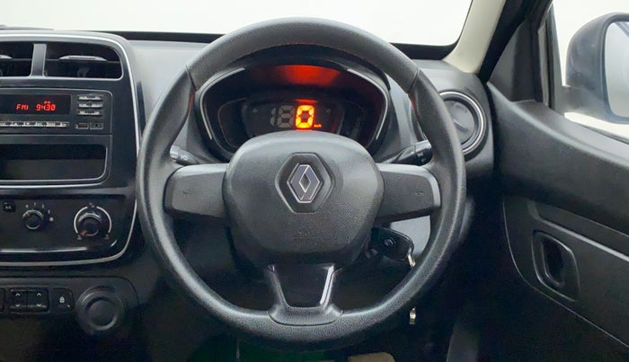 2019 Renault Kwid RXL, Petrol, Manual, 19,797 km, Steering Wheel Close Up