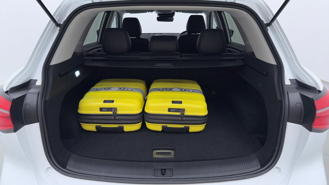 Boot Inside View with Luggage