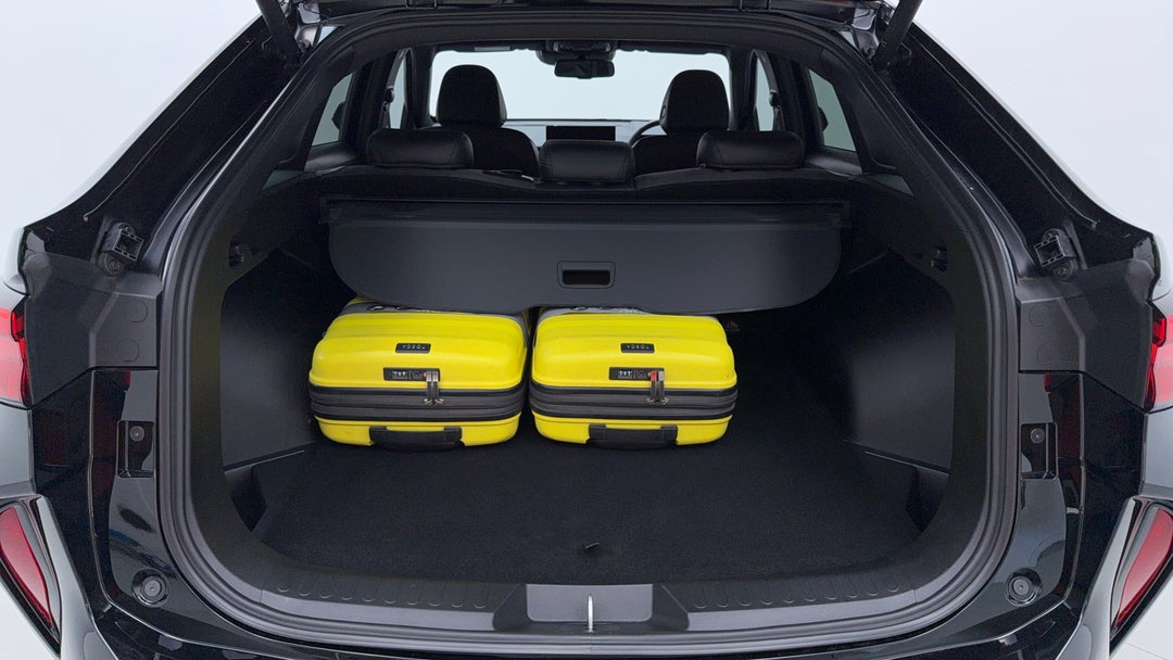 Boot Inside View with Luggage