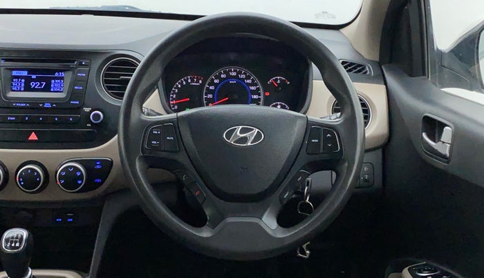 2016 Hyundai Grand i10 SPORTS 1.2 VTVT, Petrol, Manual, 47,768 km, Steering Wheel