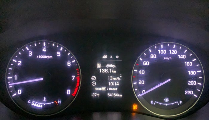 2015 Hyundai Elite i20 ASTA 1.2, Petrol, Manual, 54,154 km, Odometer Image