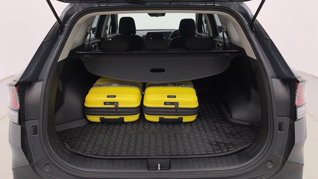 Boot Inside View with Luggage