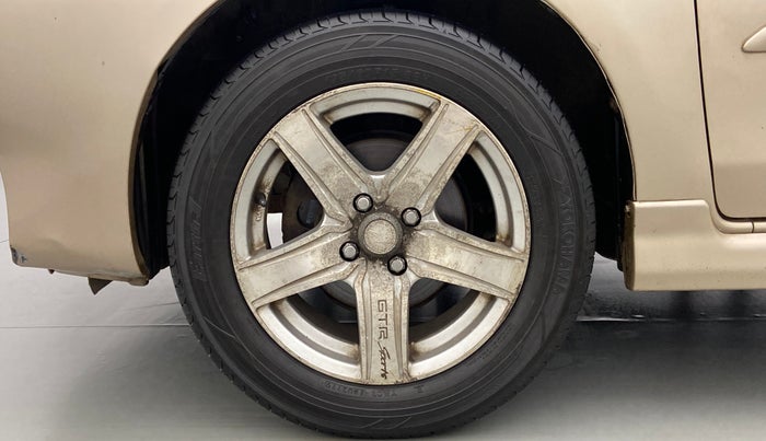 2011 Toyota Etios VX, Petrol, Manual, 33,658 km, Left Front Wheel