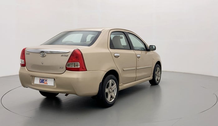 2011 Toyota Etios VX, Petrol, Manual, 33,658 km, Right Back Diagonal