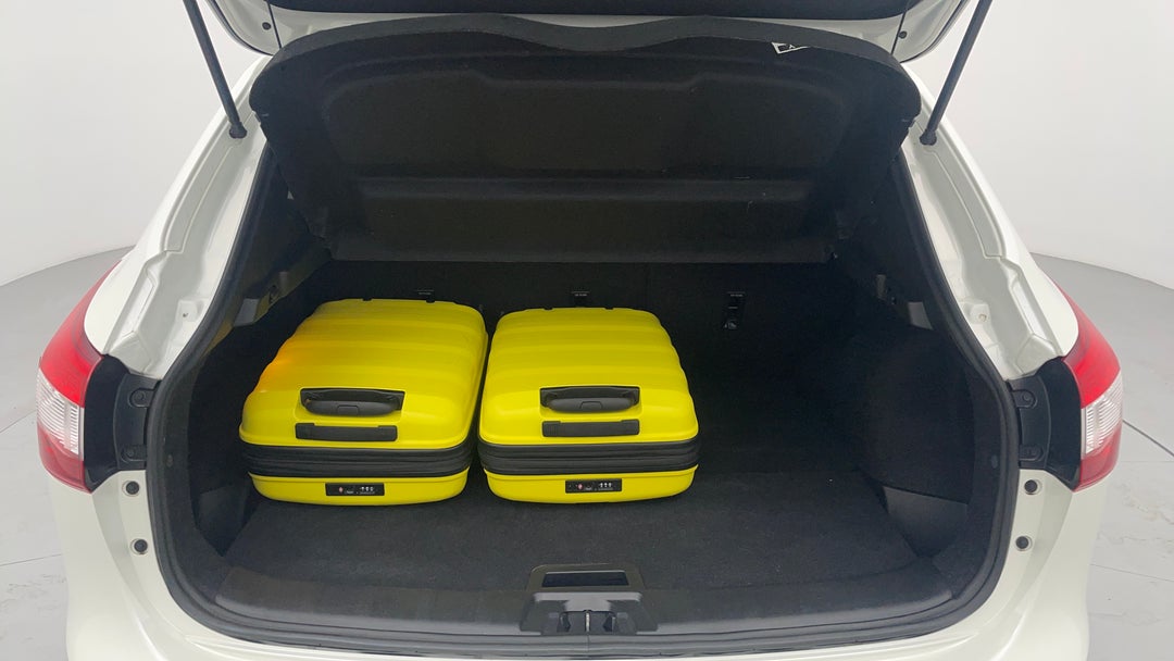 Boot Inside View with Luggage