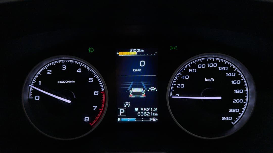 2020 Subaru Forester 2.5i (AWD), Automatic, 63621 km, Odometer View