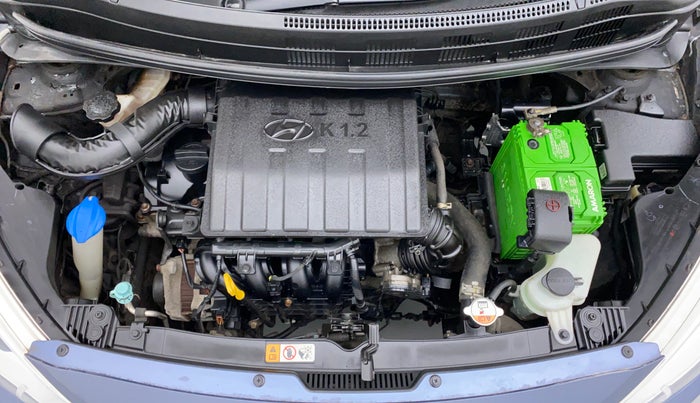 2016 Hyundai Grand i10 SPORTZ 1.2 KAPPA VTVT, Petrol, Manual, 12,430 km, Engine Bonet View