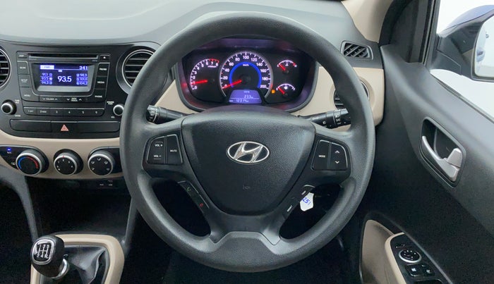 2016 Hyundai Grand i10 SPORTZ 1.2 KAPPA VTVT, Petrol, Manual, 12,430 km, Steering Wheel Close Up