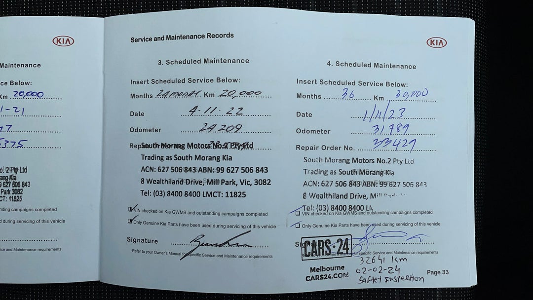 2019 Kia Rio Gt-line, Automatic, 32642 km, Service History