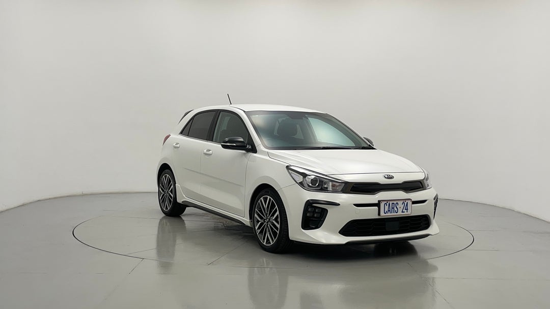 2019 Kia Rio Gt-line, Automatic, 32642 km, Right Front Diagonal (45- Degree) View