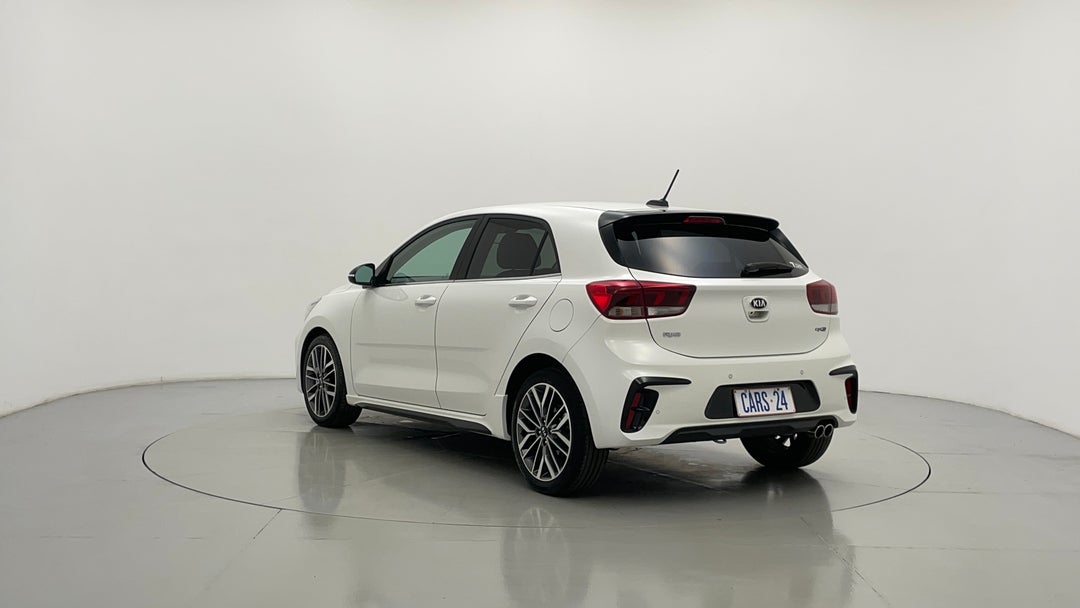 2019 Kia Rio Gt-line, Automatic, 32642 km, Left Back Diagonal (45- Degree) View