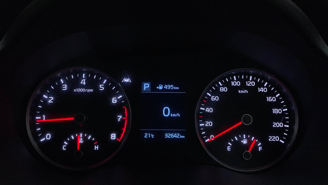2019 Kia Rio Gt-line, Automatic, 32642 km, Odometer View