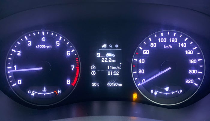 2015 Hyundai Elite i20 ASTA 1.2, Petrol, Manual, 41,009 km, Odometer Image