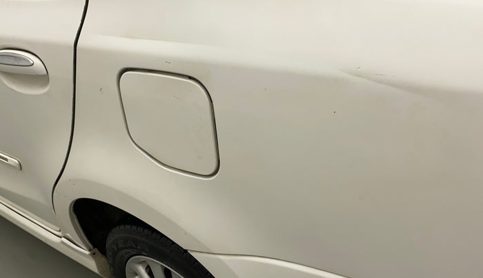 2011 Toyota Etios VX, Petrol, Manual, 88,332 km, Left quarter panel - Minor scratches