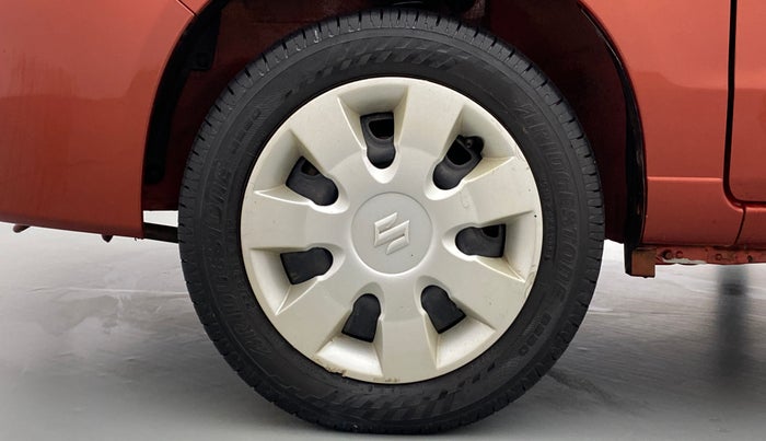 2014 Maruti Alto K10 VXI P, Petrol, Manual, 38,413 km, Left Front Wheel