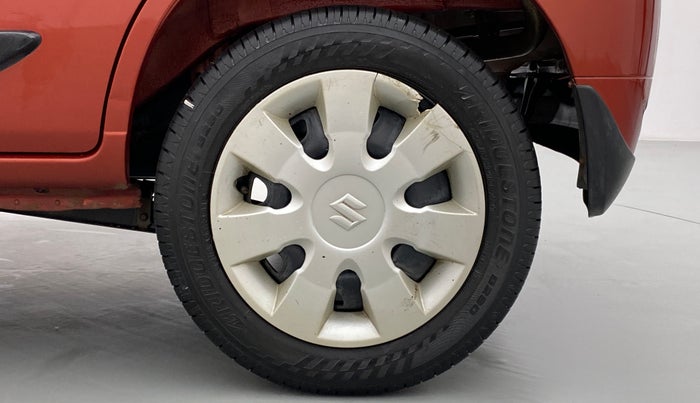 2014 Maruti Alto K10 VXI P, Petrol, Manual, 38,413 km, Left Rear Wheel