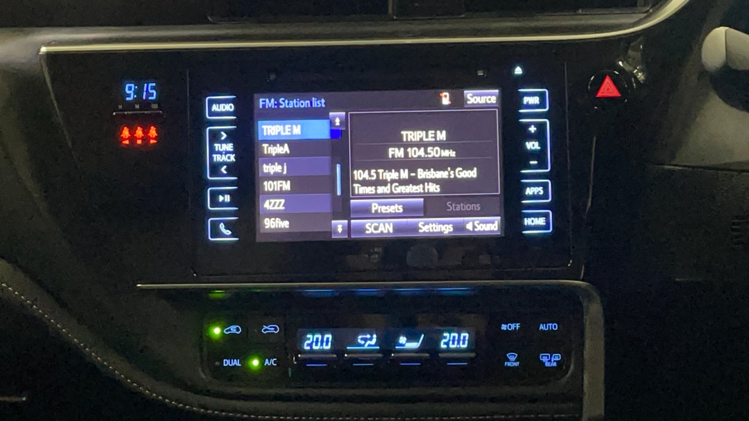 2017 Toyota Corolla Zr, Automatic, 100026 km, Infotainment System