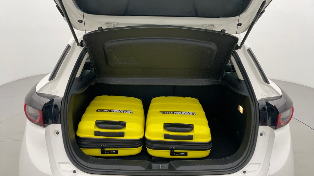 Boot Inside View with Luggage