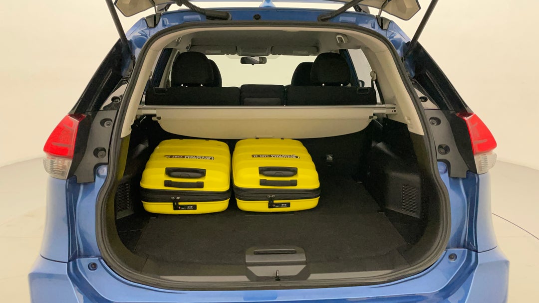 Boot Inside View with Luggage