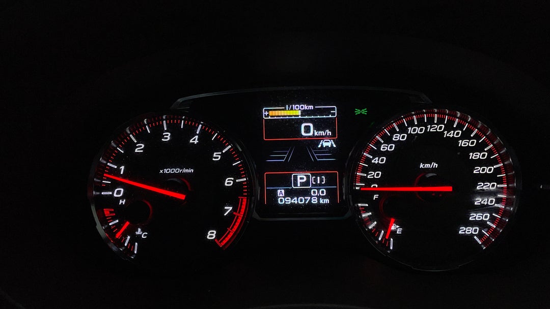 2018 Subaru WRX Premium (awd), Automatic, 94078 km, Odometer View