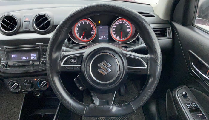 2019 Maruti Swift VXI D, Petrol, Manual, 56,150 km, Steering Wheel Close Up