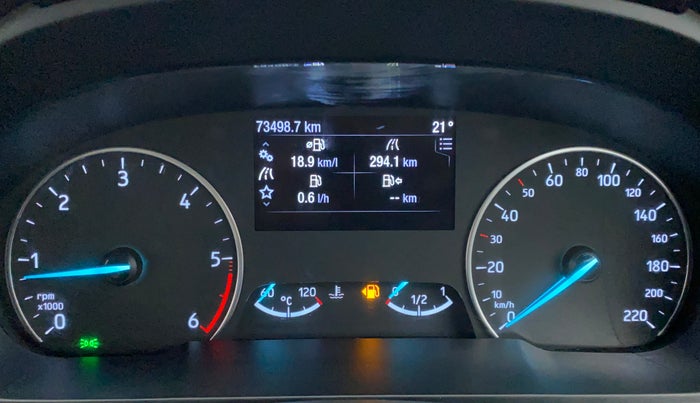 2019 Ford Ecosport TITANIUM 1.5L DIESEL, Diesel, Manual, 73,922 km, Odometer Image
