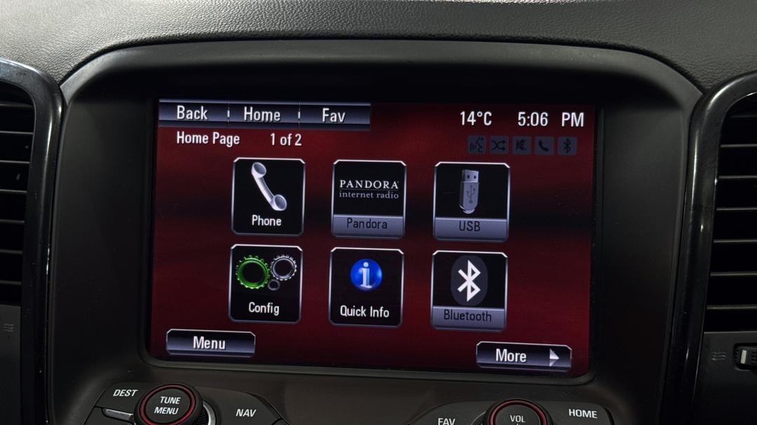 2016 Holden Commodore Sv6 Black Edition, Automatic, 140048 km, Android/Apple Car Play