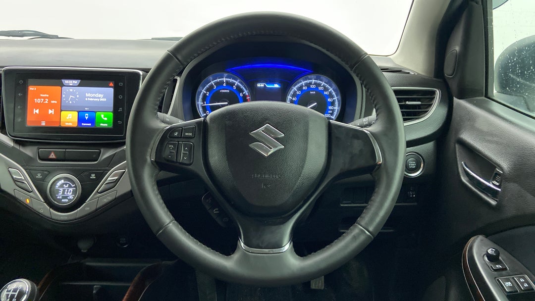 Steering Wheel Close Up